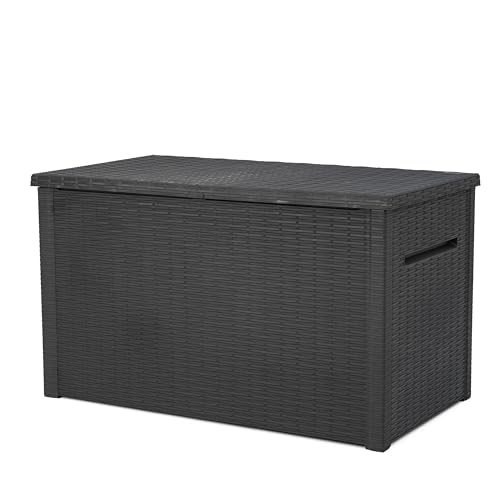 Java 230 Gal Outdoor Storage Box for Patio and Pool Accessories