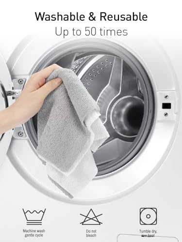 Microfiber Cleaning Cloth Roll (40 Count)