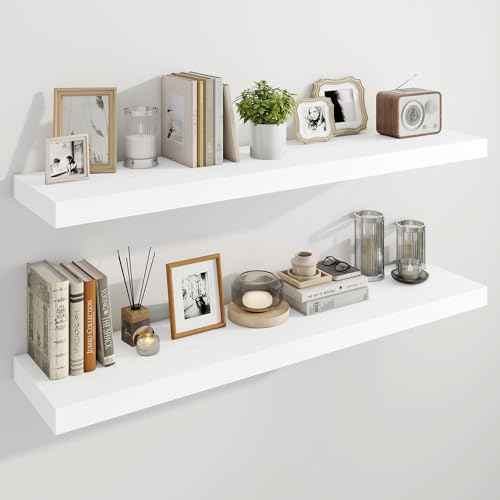 48" Floating Shelves for Wall (2 Count)