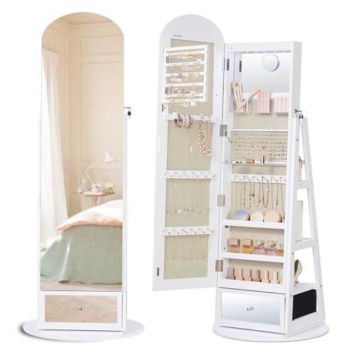 360° Swivel Jewelry Cabinet