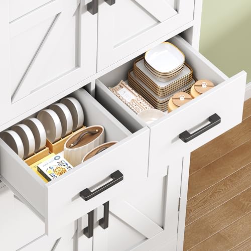 Pantry Cabinet with 4 Doors