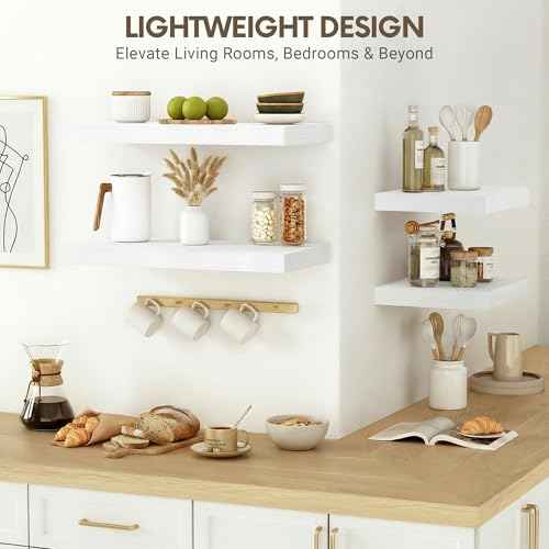 10" Deep Floating Shelves (2 Count)