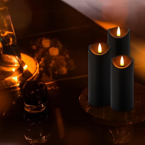24 Pack Flameless Candles Battery Operated Candles Pillar LED Candles with 10 (24 Count)
