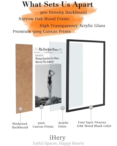 12x16in Where Men Get the Audacity Framed Newspaper Wall Art