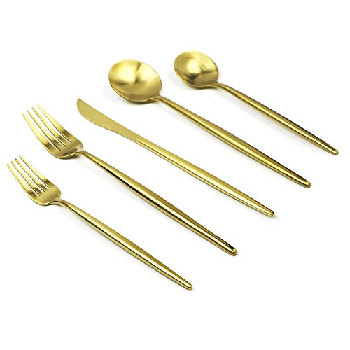 5 Pieces Luxury Gold 18