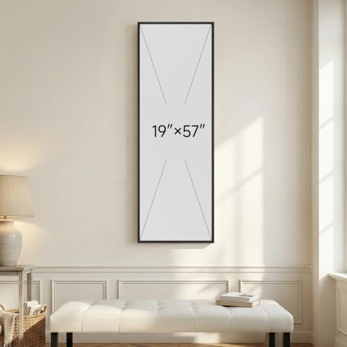 Large Framed Neutral Brown and Black Abstract Wall Art