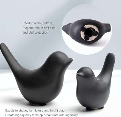 Small Birds Statues Home Decor Modern Style Decorative Ornaments for Living Room Decor
