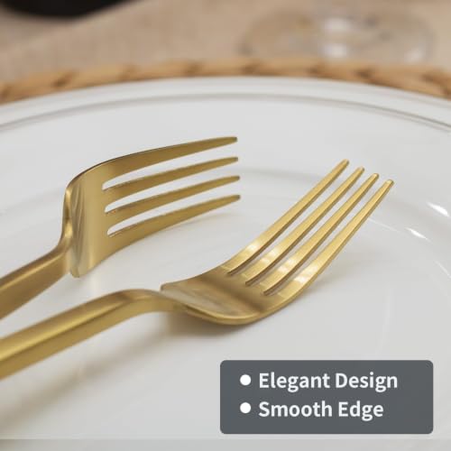 Cube Gold 20 Piece Flatware Set (4 Count)