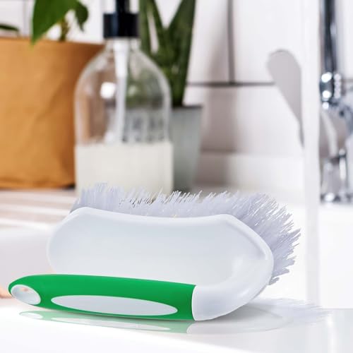 12 Pcs Scrub Brush Bulk for Cleaning with Handle