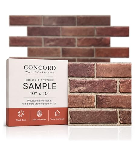 Sample 3D Faux Brick Wall Panel