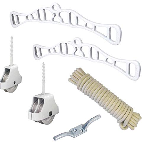 BH07426 Clothes Laundry Airer Ceiling Dryer Set up Kit Pack