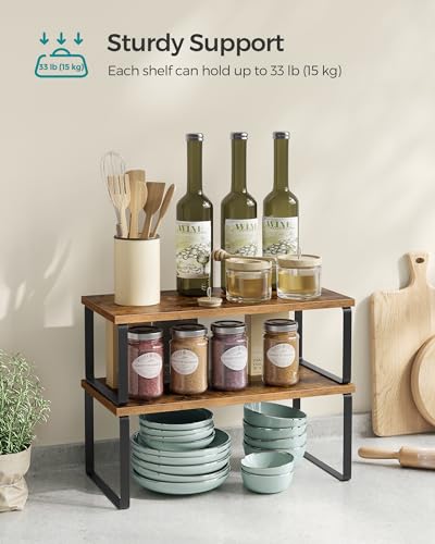 Cabinet Organizer Shelf (4 Count)