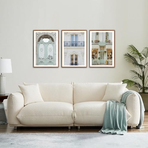 KAlRNE Italian City Pictures European Architecture Wall Art Set (3 Count)