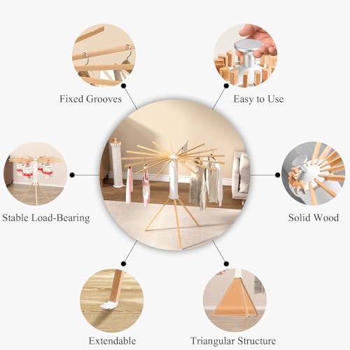 Foldable Clothes Drying Rack