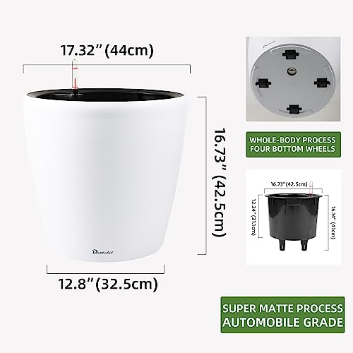 18x17 Self Watering Planter with Wheels