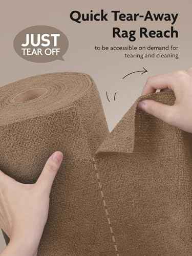 Microfiber Cleaning Cloth Roll (30 Count)