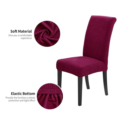 Chair Covers for Dining Room Set of 6