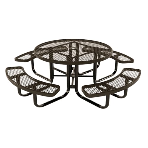 46In Round Picnic Table