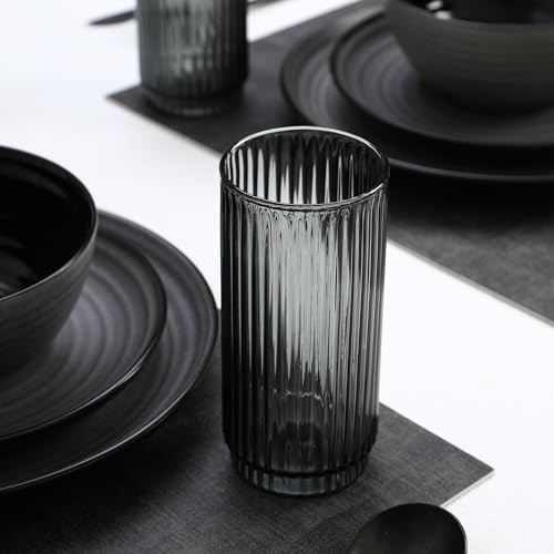 Dua 16 Piece Dinnerware Set Stoneware
