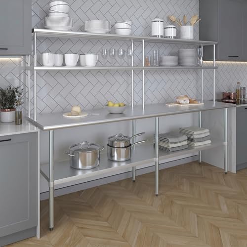 96 Inch Double Tier Overshelf (2 Count)