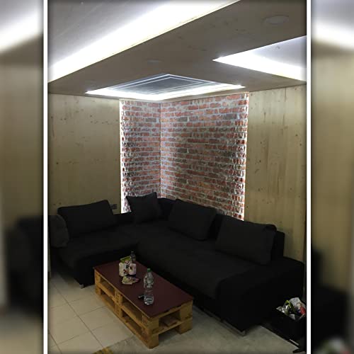 3D Wall Panels Faux Brick (10 Count)