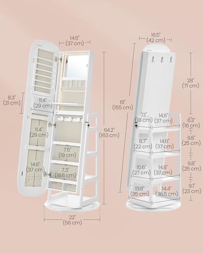 LED Jewelry Cabinet