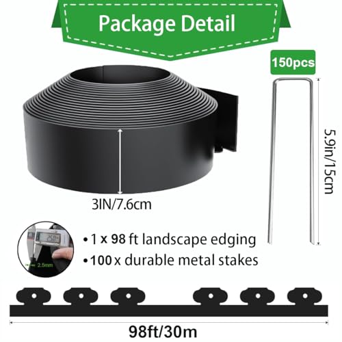 98Ft 3IN Landscape Edging