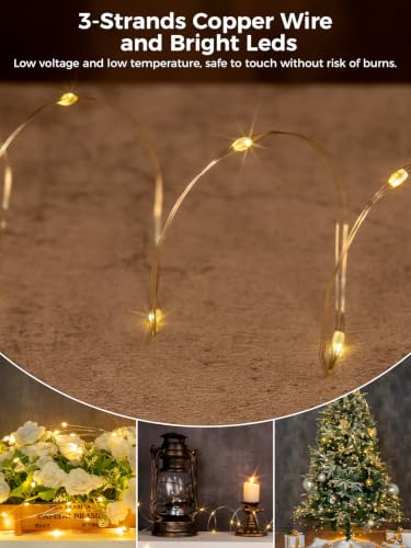 200FT 600LEDs Fairy Lights Solar Powered