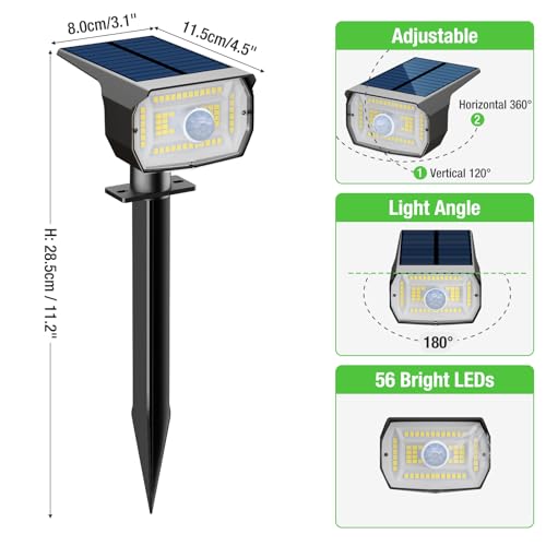 Solar Lights Outdoor Waterproof (12 Count)