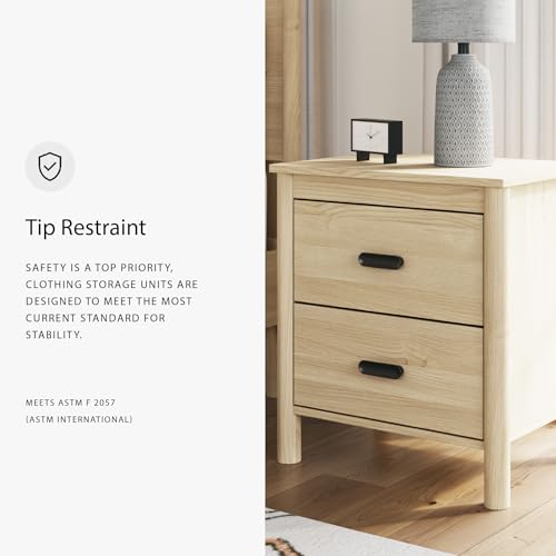 Cabinella 2 Drawer Nightstand