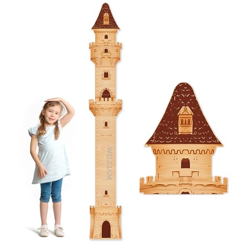 Personalized Name Wood Kids Growth Chart