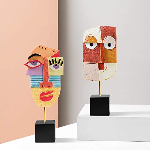 High Spirits Handcrafted Resin Abstract Sculpture for Home Decor