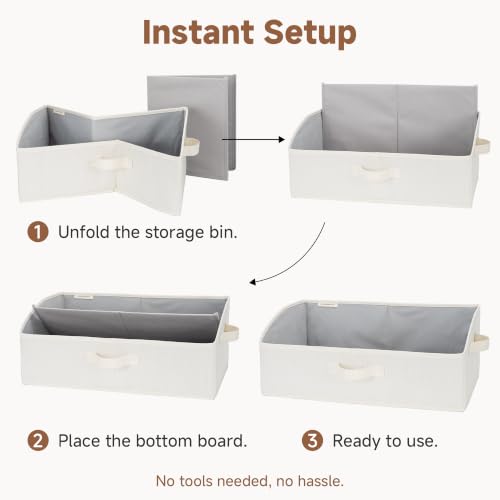 Closet Storage Bins Trapezoid (3 Count)