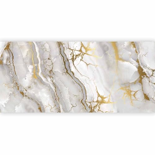 Peel and Stick Wall Mural Peel and Stick Marble Stone 212x98 in (11 Count)