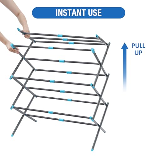 Oversize 3 Tier Clothes Drying Rack