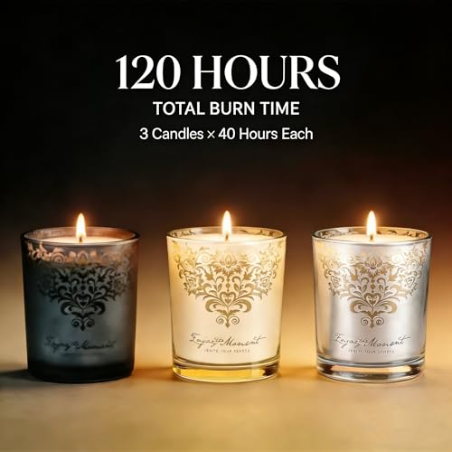 Luxury Candle Gift Set for Women (3 Count)