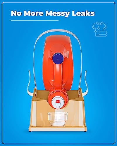 Liquid Laundry Detergent Holder Stand with Drip Tray