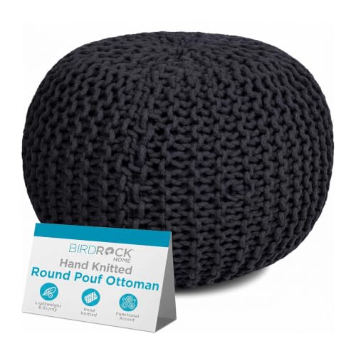 Round Pouf Ottoman Foot Rest