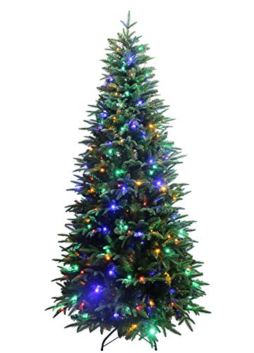 Luxury Real Feel Forest Fir Slim Christmas Tree Pre