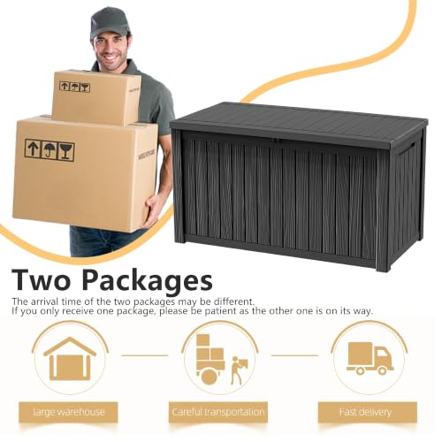 180 Gallon Outdoor Deck Box