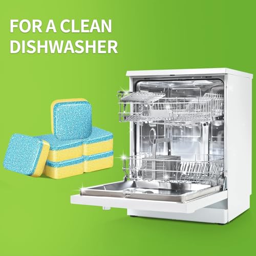 30 Pack Dishwasher Cleaner Tablets Individually Wrapped (30 Count)