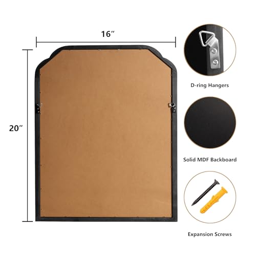 Wood Bathroom Mirrors for Wall Mounted