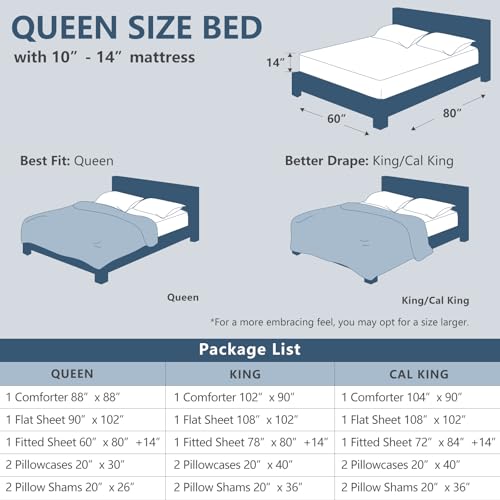 Queen Comforter Set Oatmeal