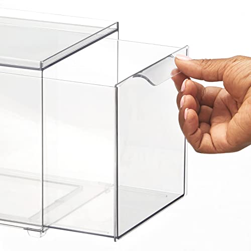 Plastic Bathroom Organizer Bin w (2 Count)