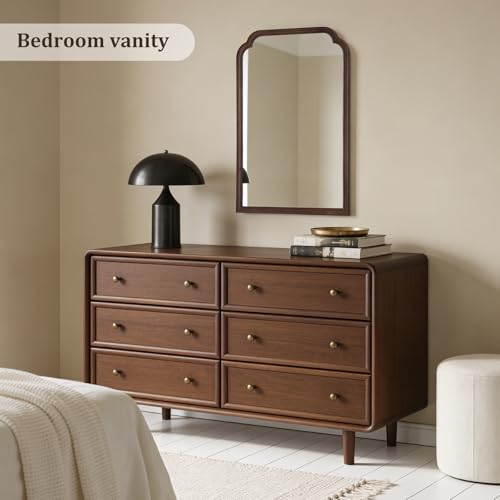 Wooden Framed Wall Mirror