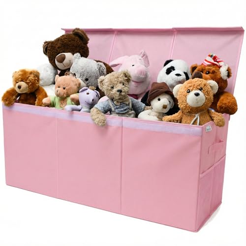 Extra Large Toy Storage Organizer with Lid