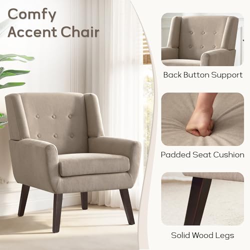 Living Room Chairs Set of 2