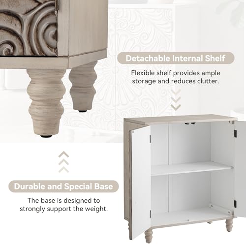 Set of 3 32" Sideboard Cabinets (3 Count)