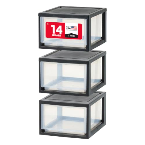 Plastic Storage Drawer Organizer (3 Count)