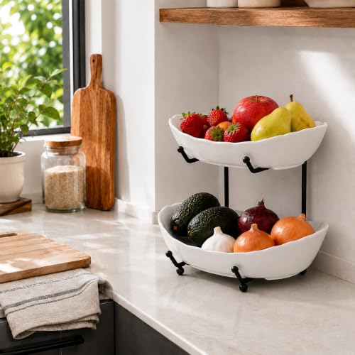 2 Tier Fruit Bowl